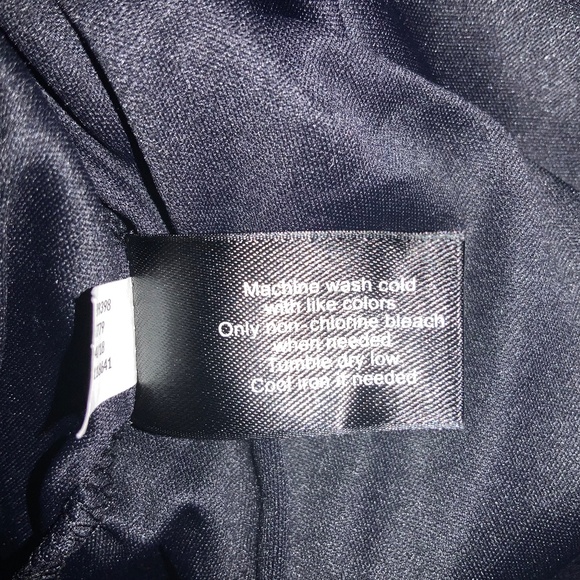 Lane Bryant White Black Tiered Ruffle Sleeve Peplum Blouse Sz 16 v neck lined - Picture 8 of 8